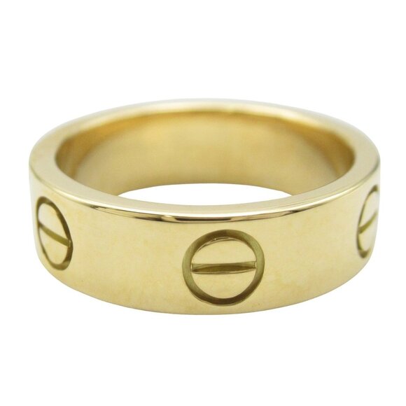 CARTIER 18k Yellow Gold Love Ring - Picture 3 of 8